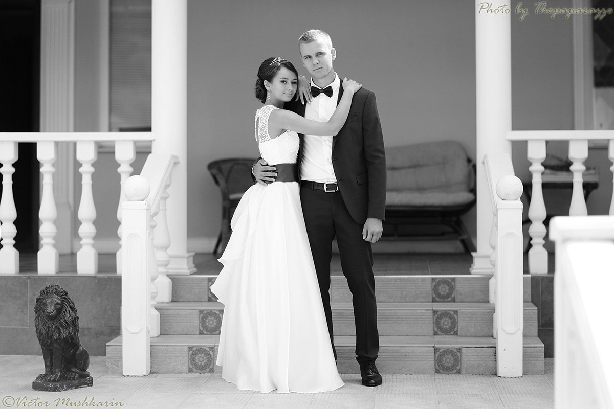 Жених и невеста - 2015 (1159) B&W - Виктор Мушкарин (thepaparazzo)