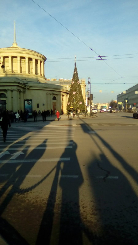Петербург готовиться к Новому году! Первая елка на площади Восстания! - Светлана Калмыкова