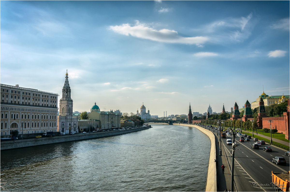 Вид с Большого Москворецкого моста. - Константин Ушмаев