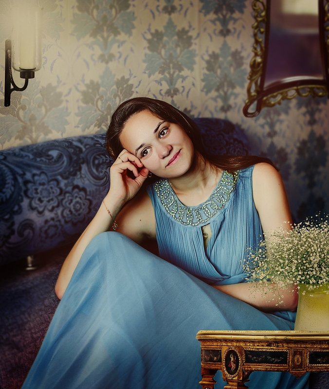 Голубое платье и мечты - Olga Zhukova