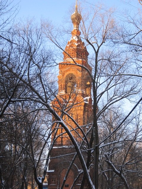 Головино. Колокольня Казанского Головинского монастыря - Дмитрий Никитин