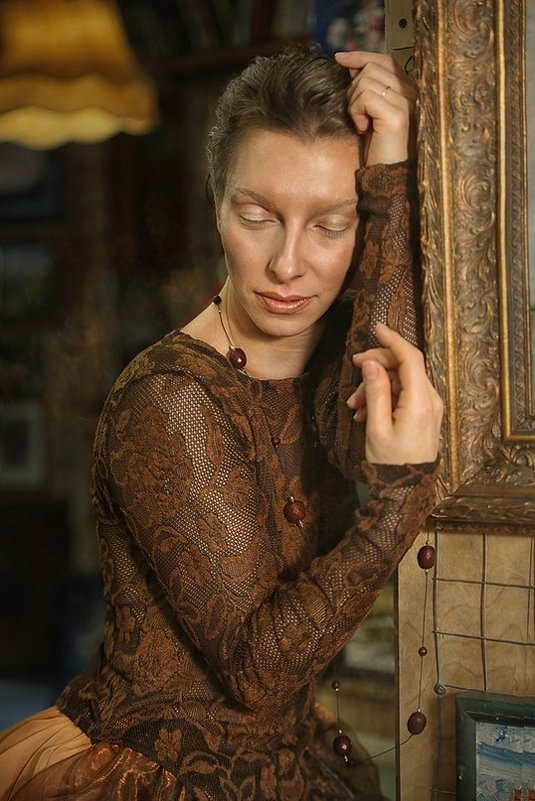 Женский портрет - Elena Fokina