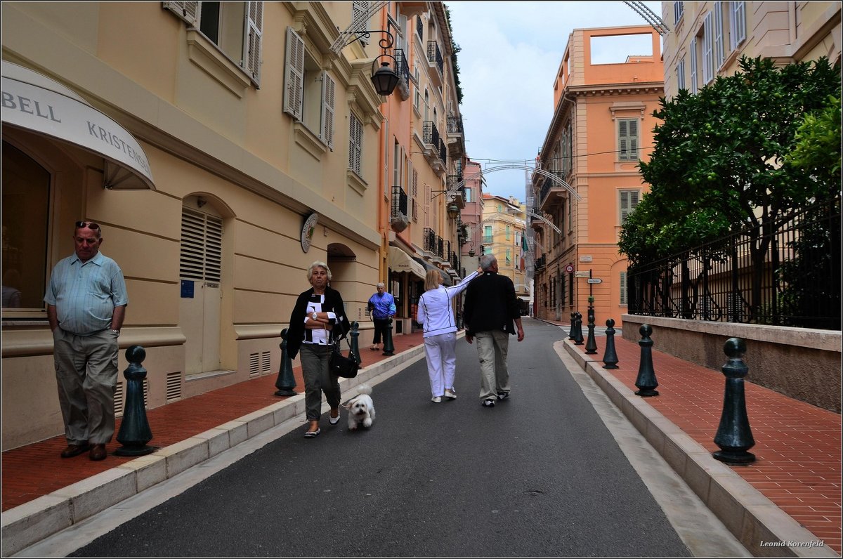 На улицах Монако - Leonid Korenfeld