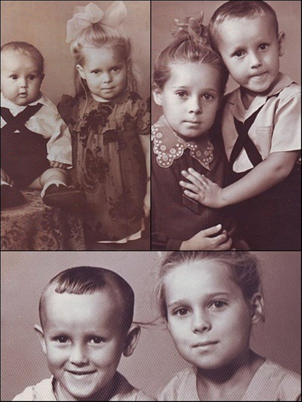 Жили-были братик и сестричка... 1960-1965 г. - Нина Корешкова