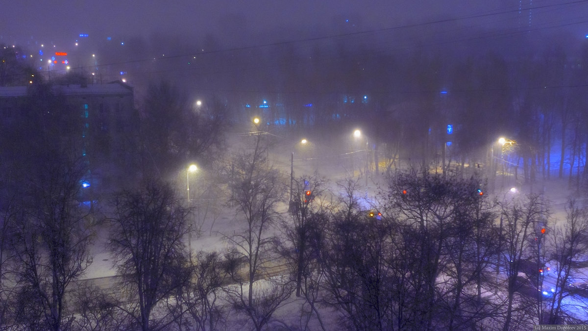 Ночной снегопад - Максим Дорофеев