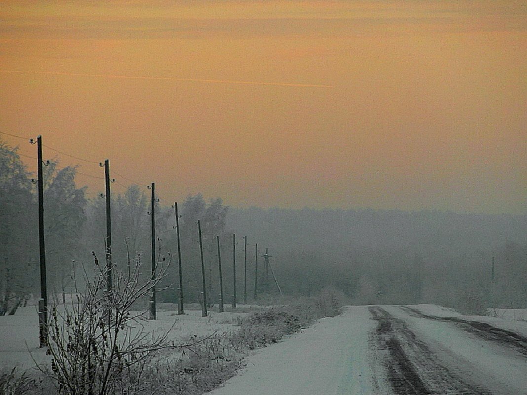 Дорога в туман. - nadyasilyuk Вознюк