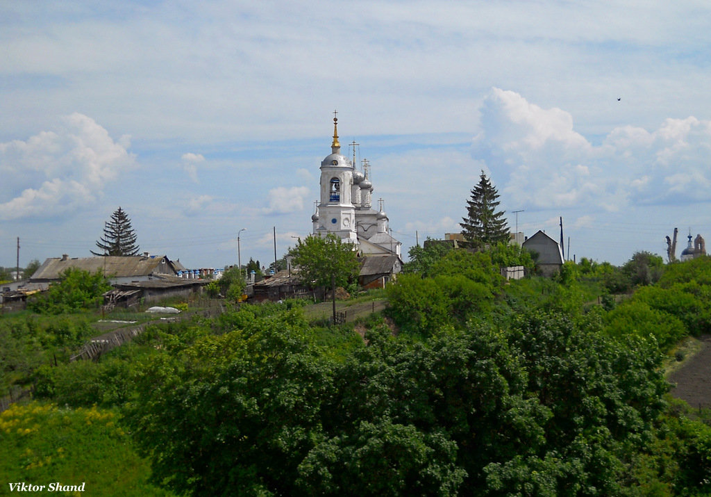 Храм в городке - Виктор Шандыбин