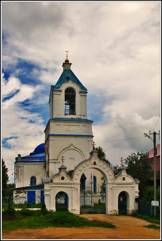 Церковь Покрова Пресвятой Богородицы в Ильино, 1862-1868 - Дмитрий Анцыферов