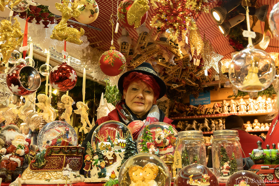 Продавец рождественнских сувениров - Анастасия Богатова