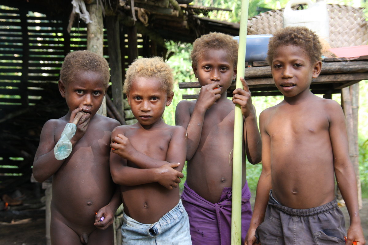 Дети Папуа Новой Гвинеи - Антонина 