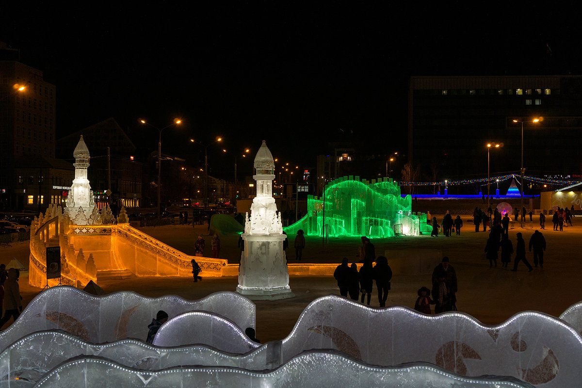 Ледовый городок в Перми - Иван Рочев