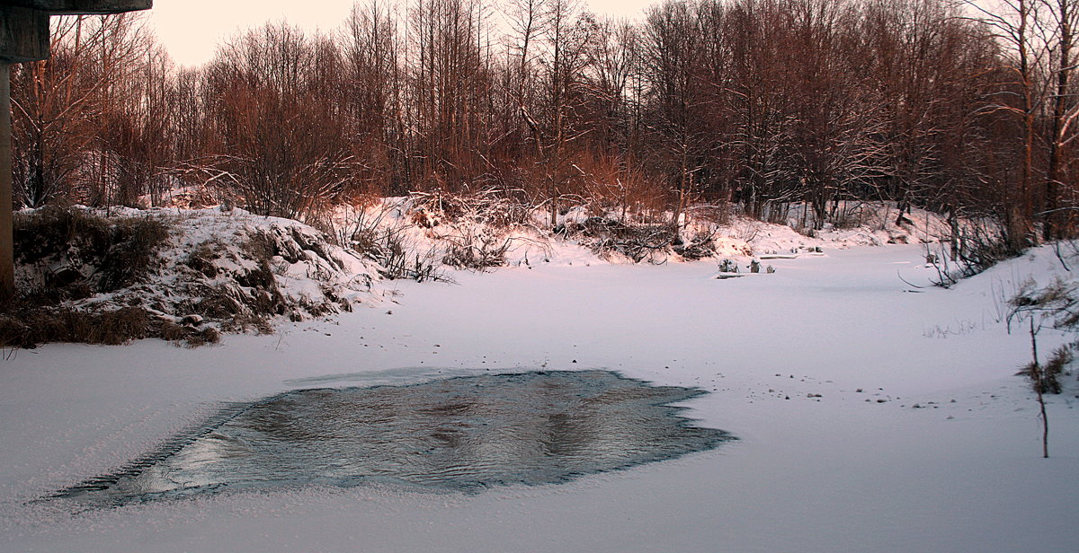 Зима на реке Серёжа. - Николай Масляев