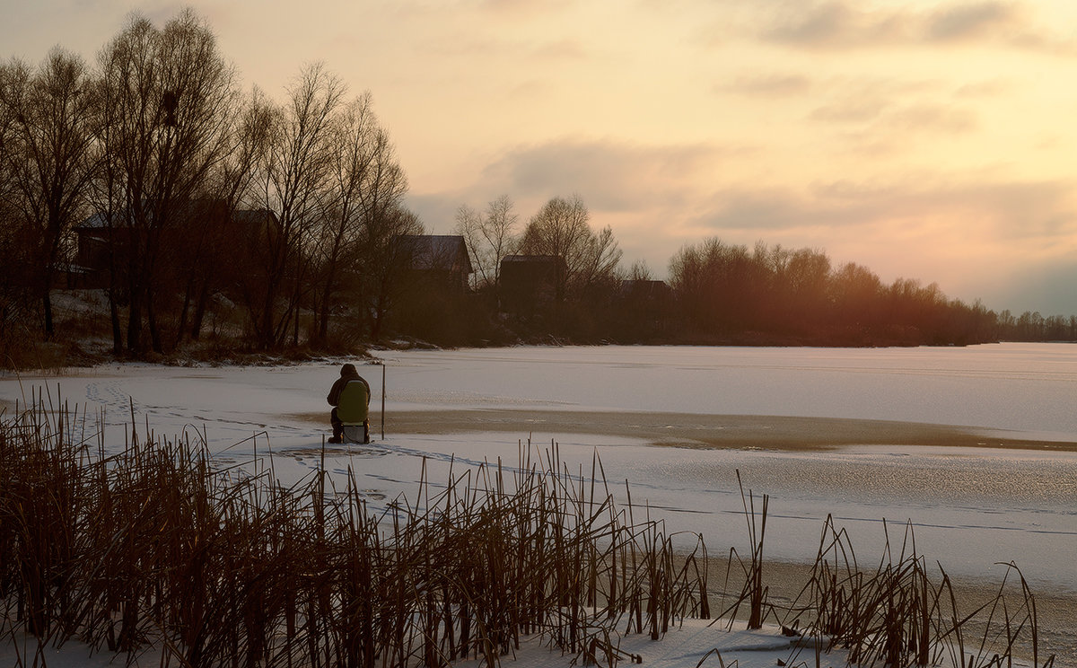 Зимняя рыбалка - Оксана Лада