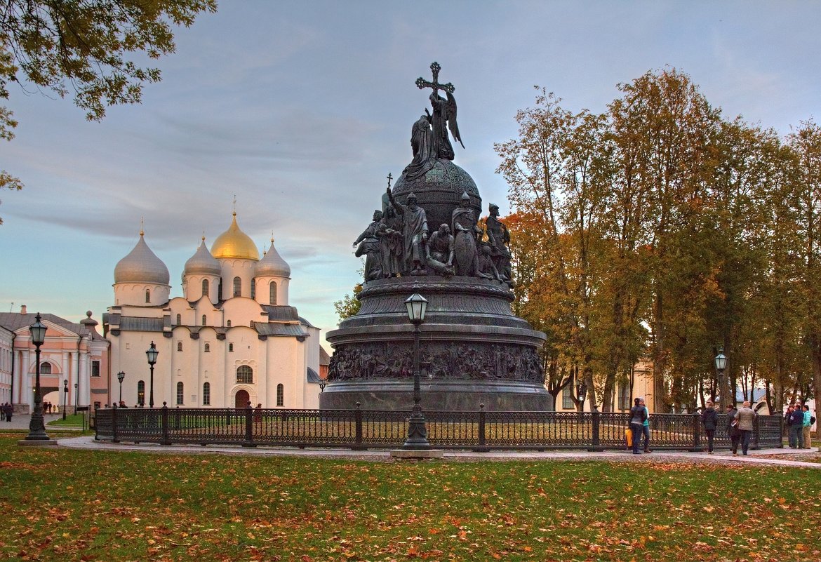 В новгородском кремле - Константин 