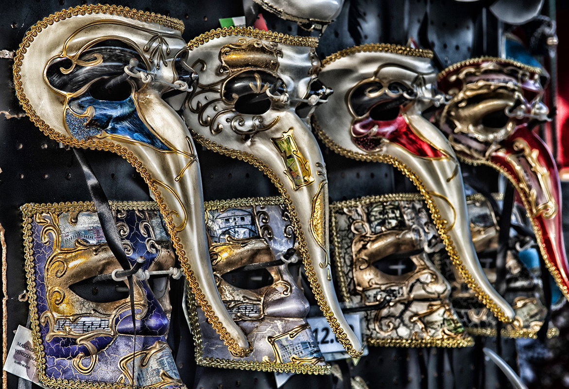 Карнавальные маски.Венеция - Фима Гезенцвей