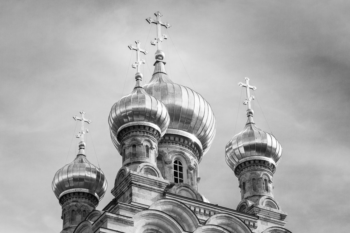 Золотые купола церкви Марии Магдалины - Alevtina Zibareva