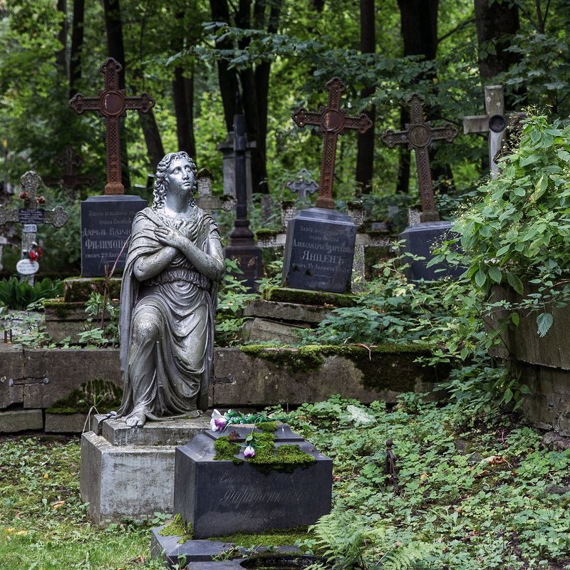 Смоленское православное кладбище. - Алиса Колпакова