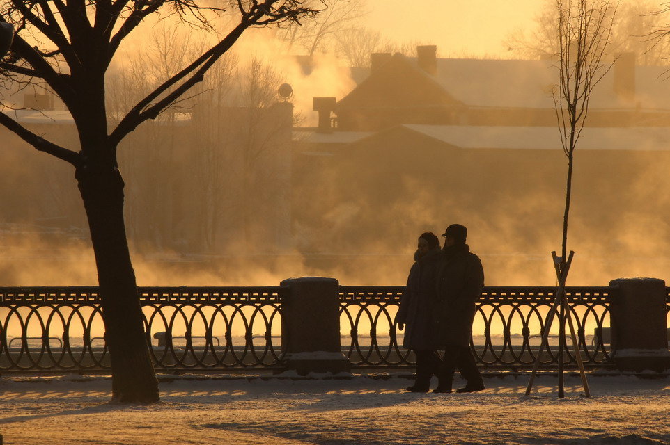 В мороз гуляют фотографы, романтики и туристы - Вера Моисеева