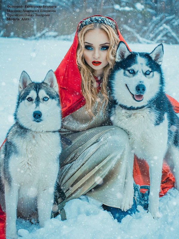 красная шапочка и серые волки - Екатерина Бурдыга