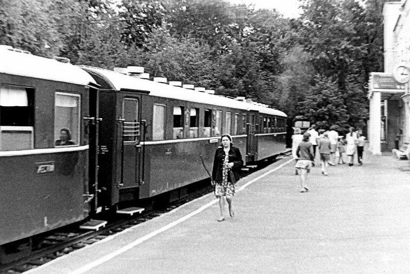 Детская железная дорога в Горьком. 1970 год - alek48s 