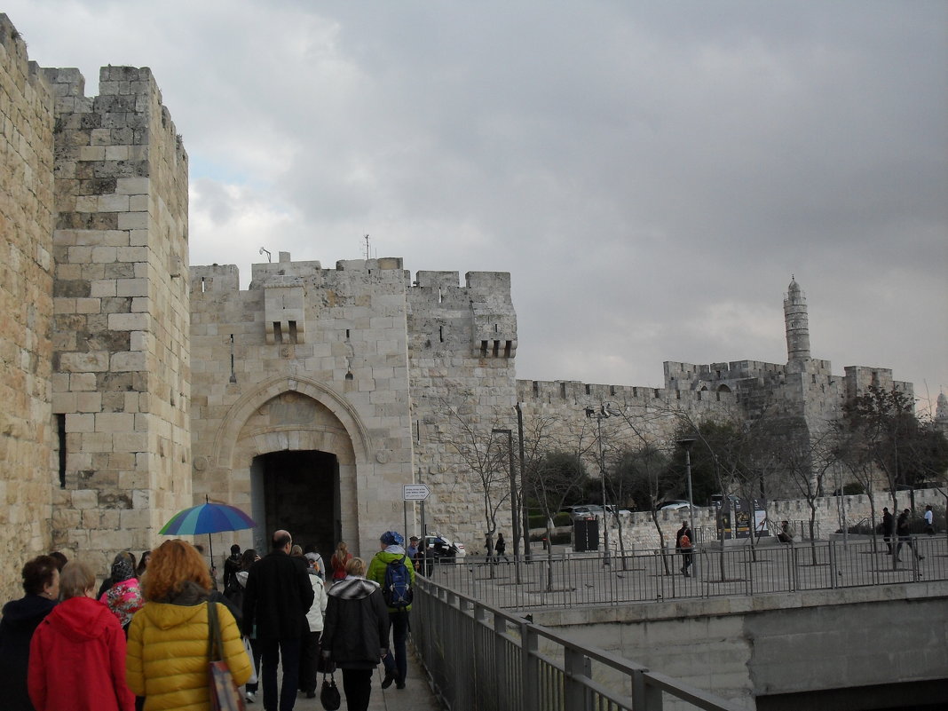 Вход В старый город В Иерусалиме - Надежда 
