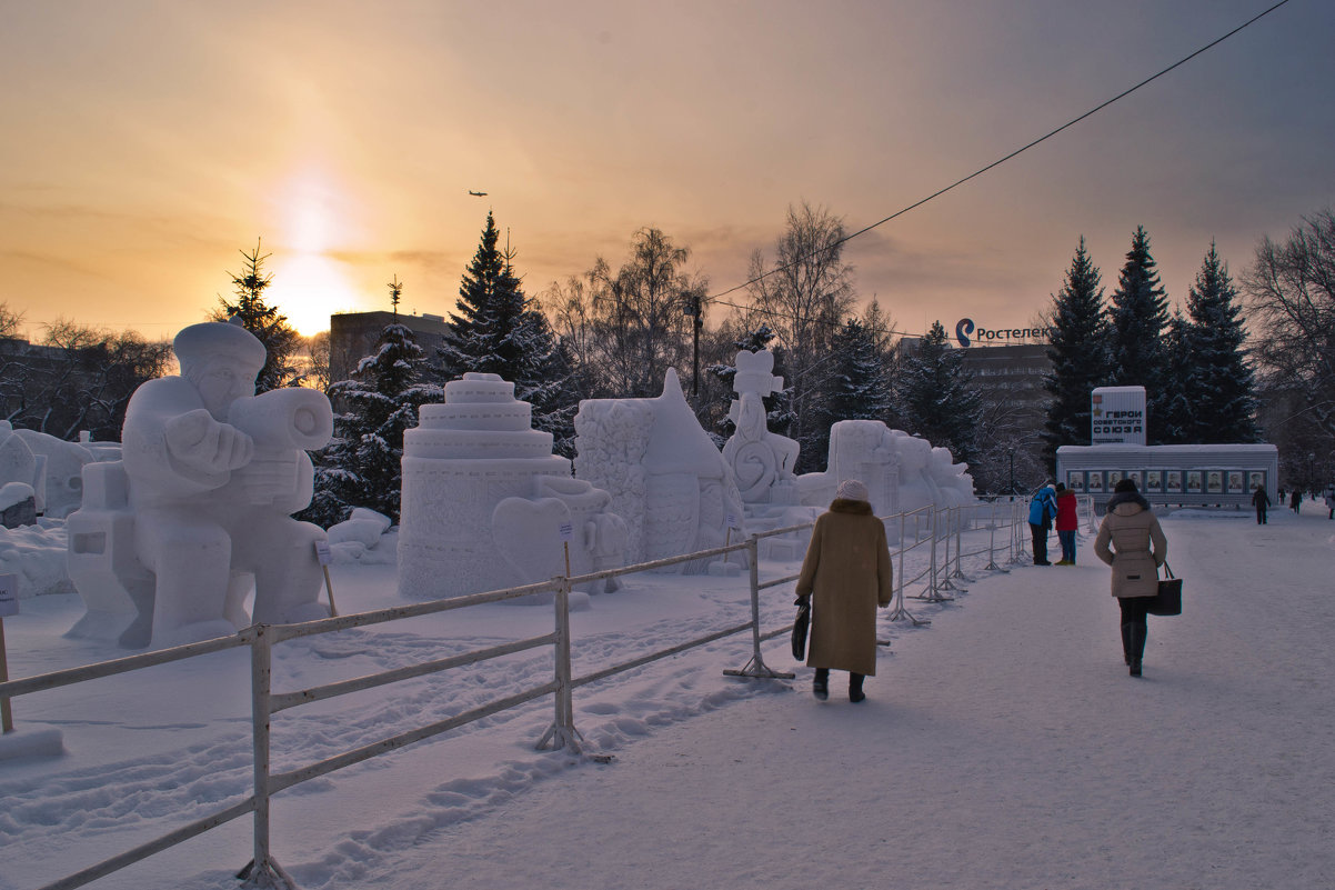 Фестиваль снежных скульптур. - cfysx 