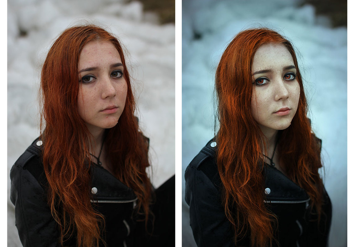 просто обработка фото (до и после) - Veronika G