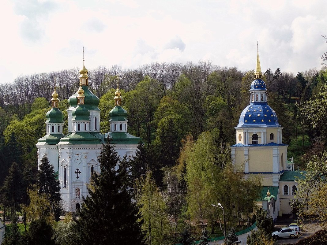 Выдубицкий монастырь весной - Владимир Бровко