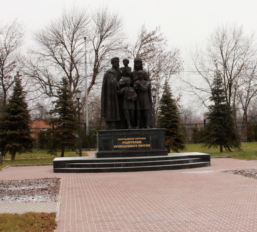 Памятник родителям Сергия Радонежского - Анна Елишева