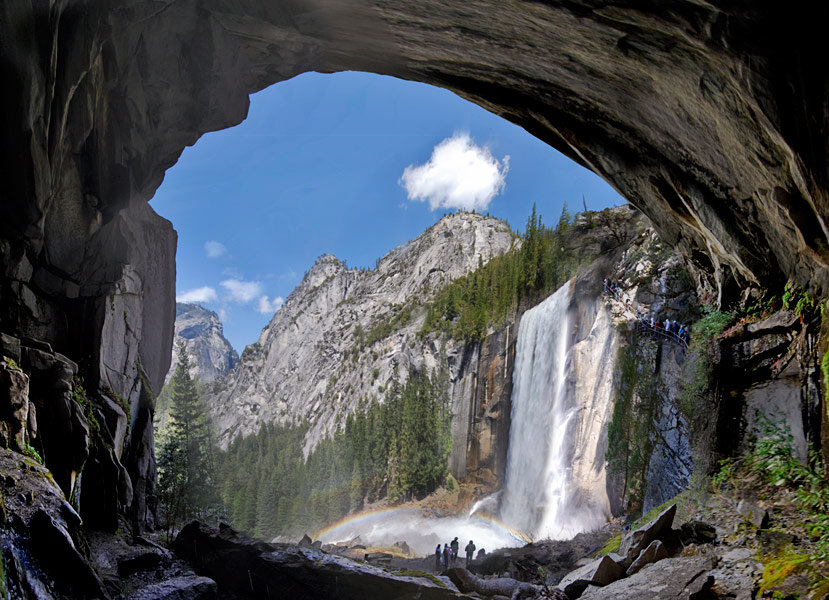 водопад Vernal Fall - viton 