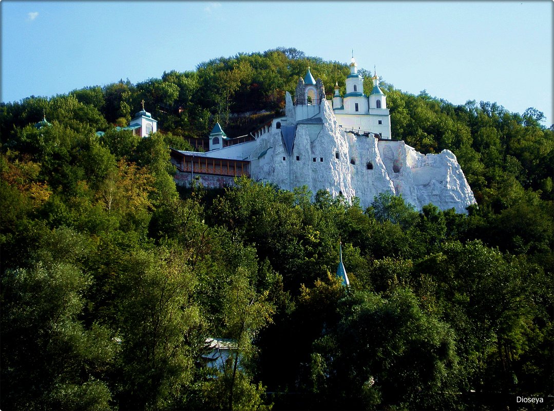 Храм святого Николая на меловой скале - Татьяна Пальчикова