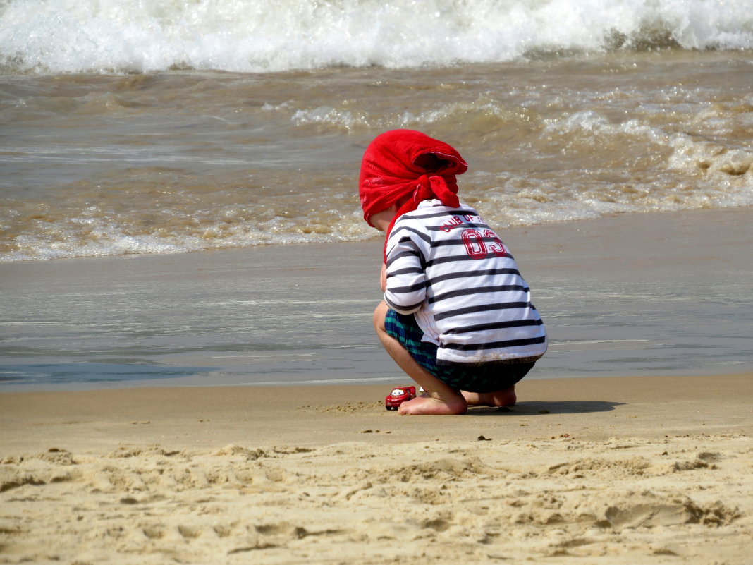 Пляж для ребенка – одна большая песочница. - Маргарита 