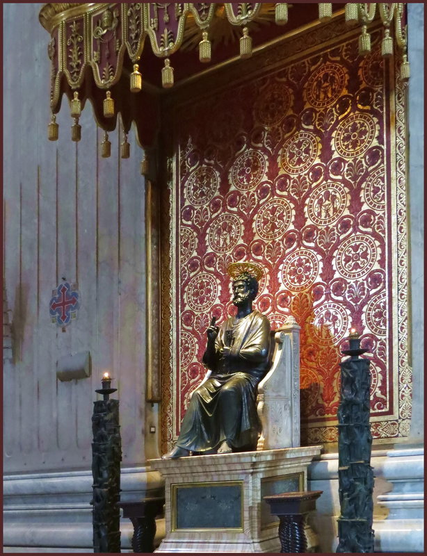 Скульптура Святого Петра в Ватикане - Ирина Лушагина