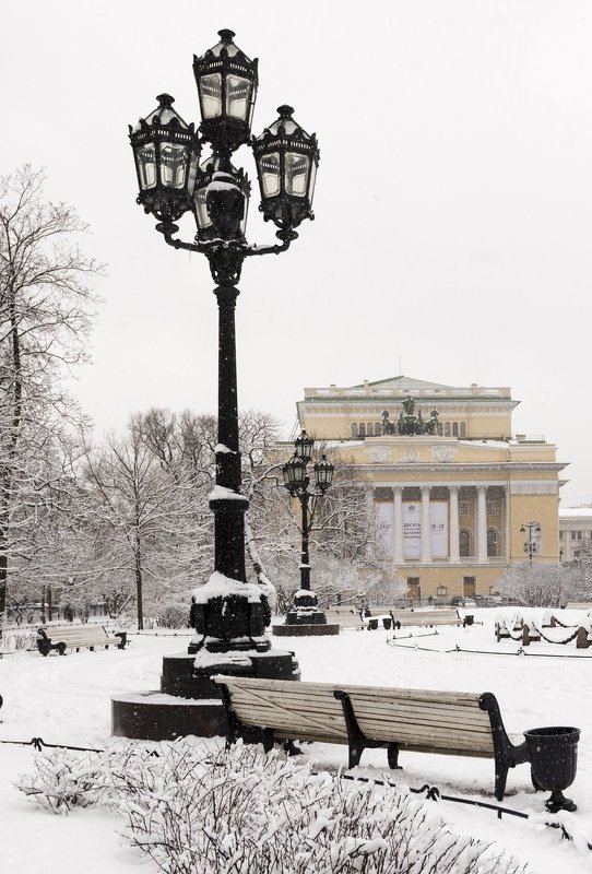 Александрийский театр - ник. петрович земцов