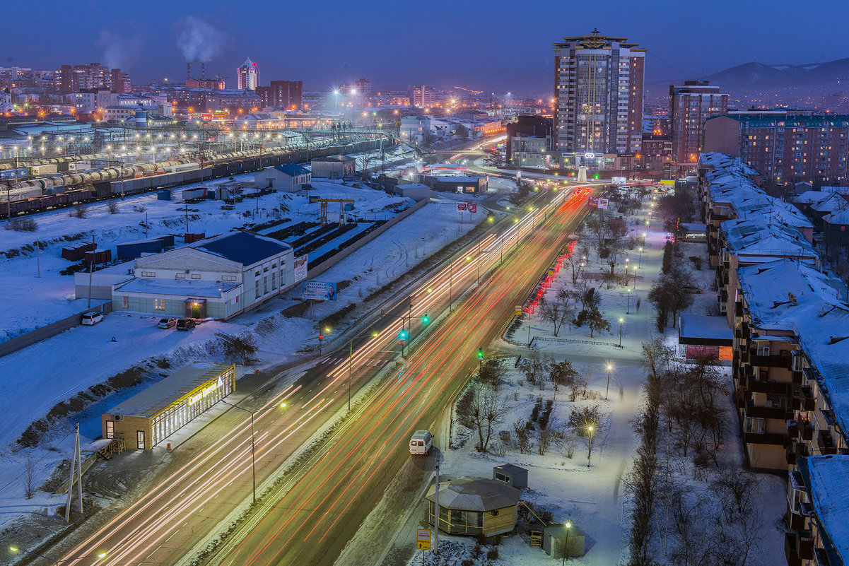 улица моего города (Улан-Удэ) - Борис Коктышев 