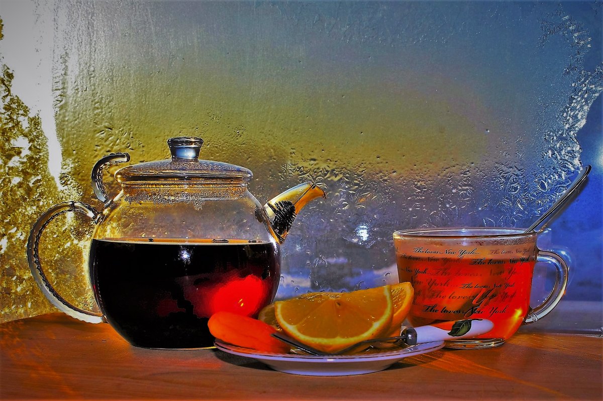 Чай с лимоном на подоконнике - Сергей Чиняев 