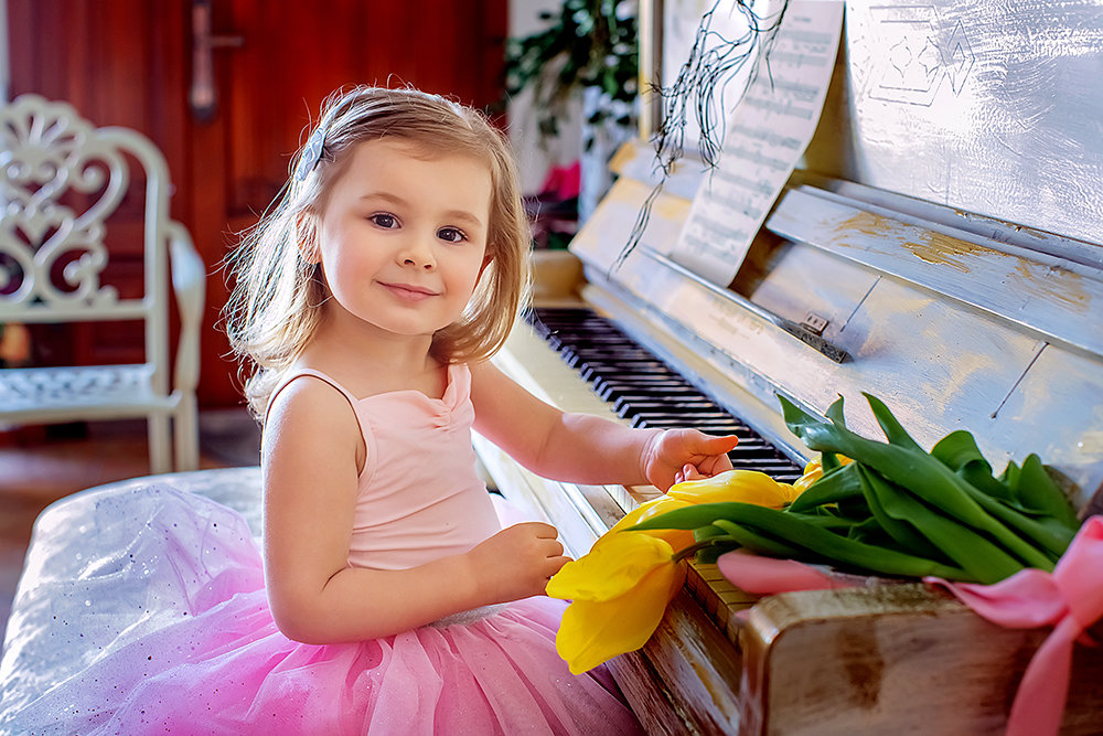 Маленькая пианистка - Джанета Камская