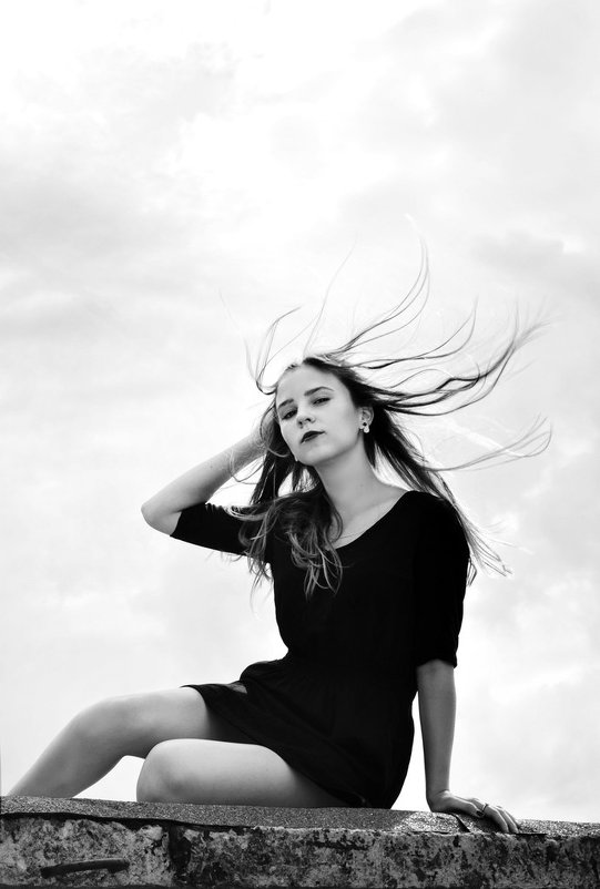 black and white photo - Ирина Палагута