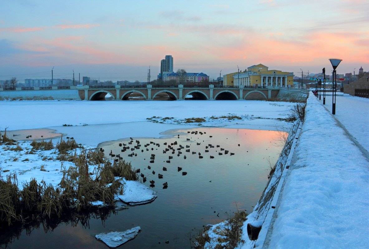 Городской рассвет. Челябинск - Мария Кухта