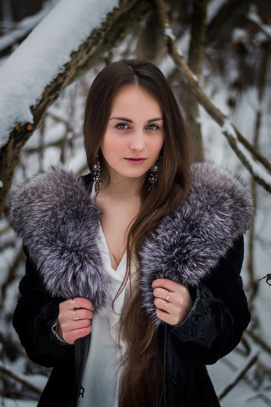 Зимний портрет - Александра Андрющенко