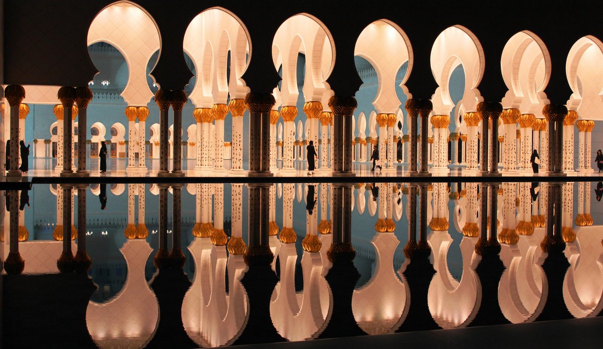 Абу Даби,Мечеть Шейха Заида. - Рустам Илалов