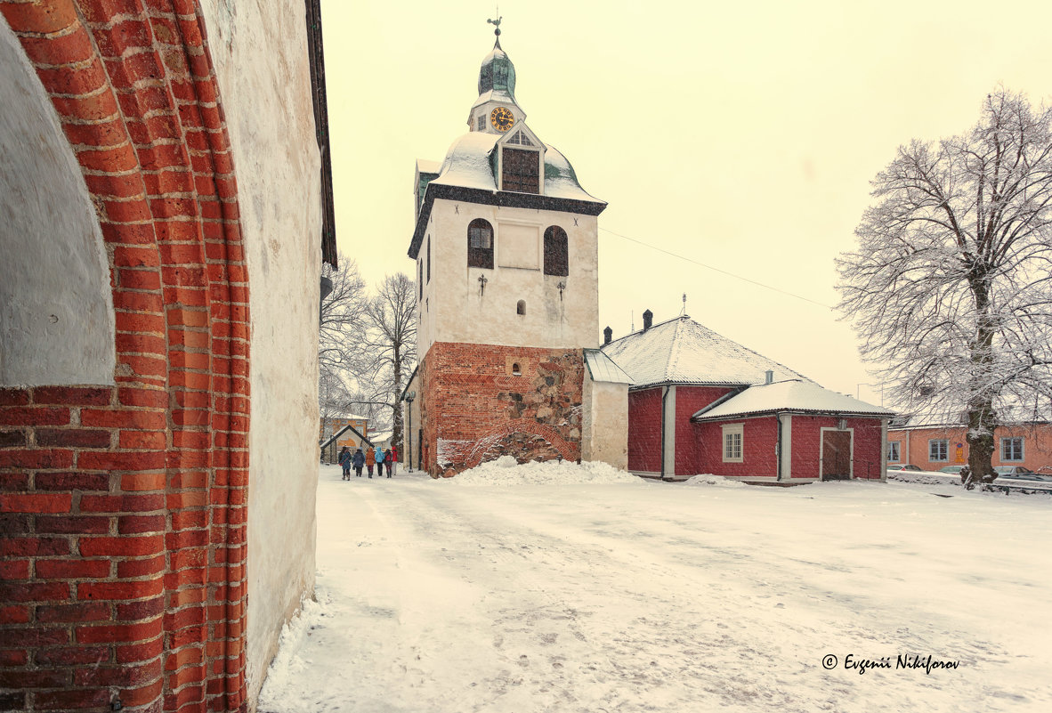 Колокольня кафедрального собора в г.Порвоо, Финляндия - Евгений Никифоров