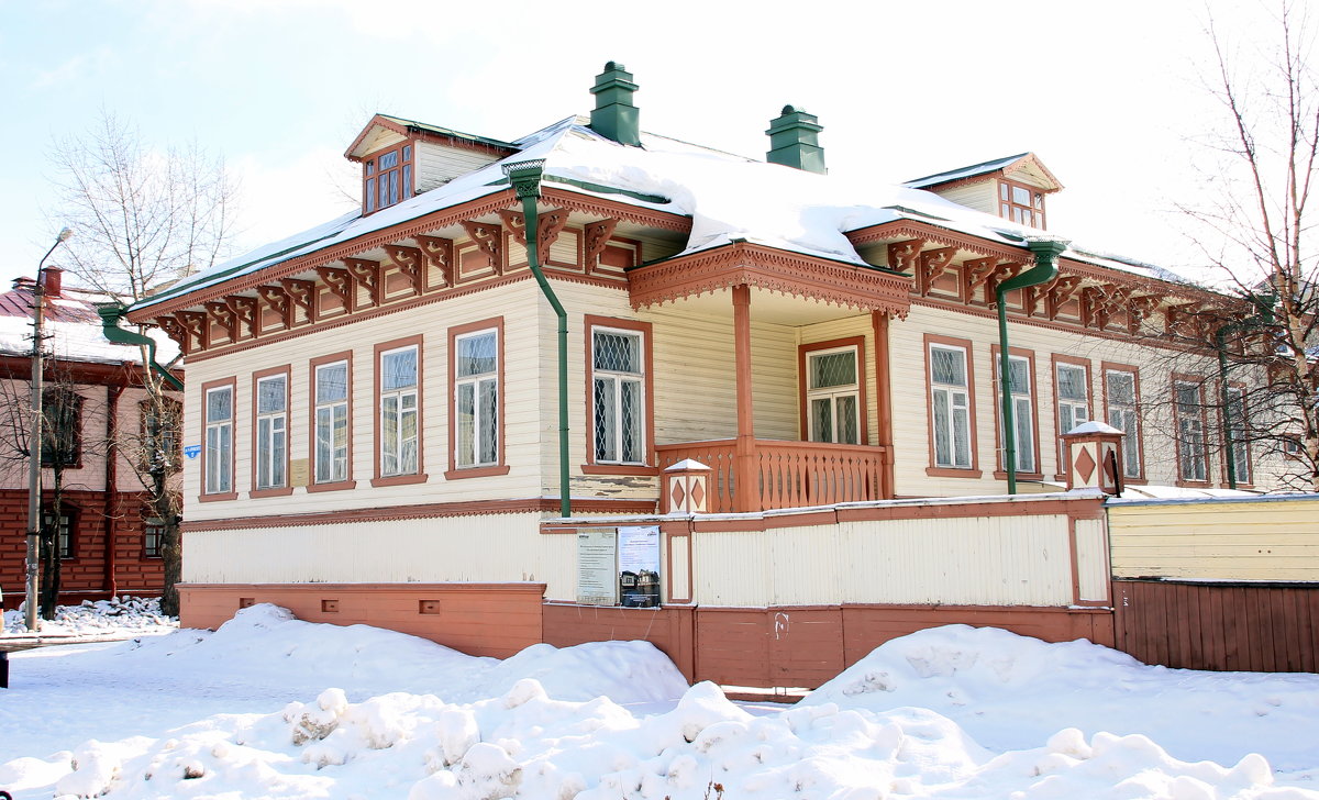 Старинный дом в Архангельске - Светлана Ку