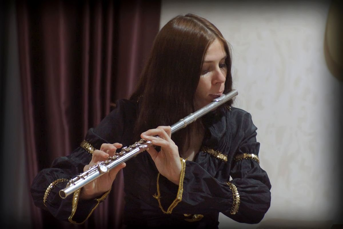 Игра на флейте - Андрей 