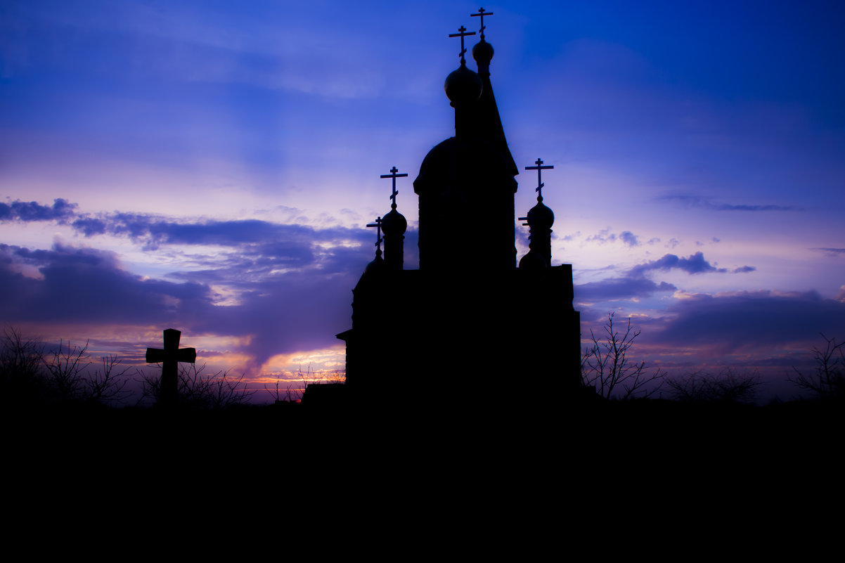 Церковь на закате - Александр Семеняка