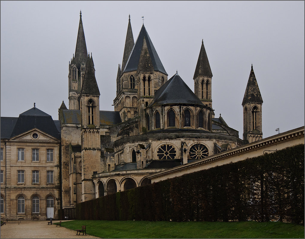 Мужское аббатство, город Кан, Нормандия - Lmark 