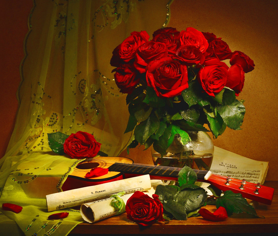 Красные розы... - Валентина Колова