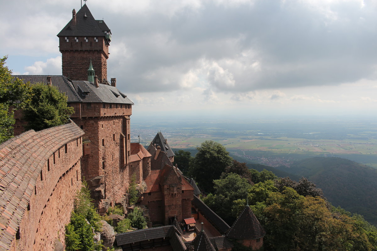 В замке Верхний Кенигсбург, Эльзас - Elena Danek