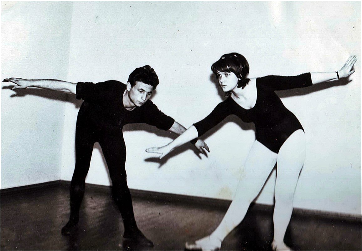 Учитель танцев.     1966 год - Нина Корешкова
