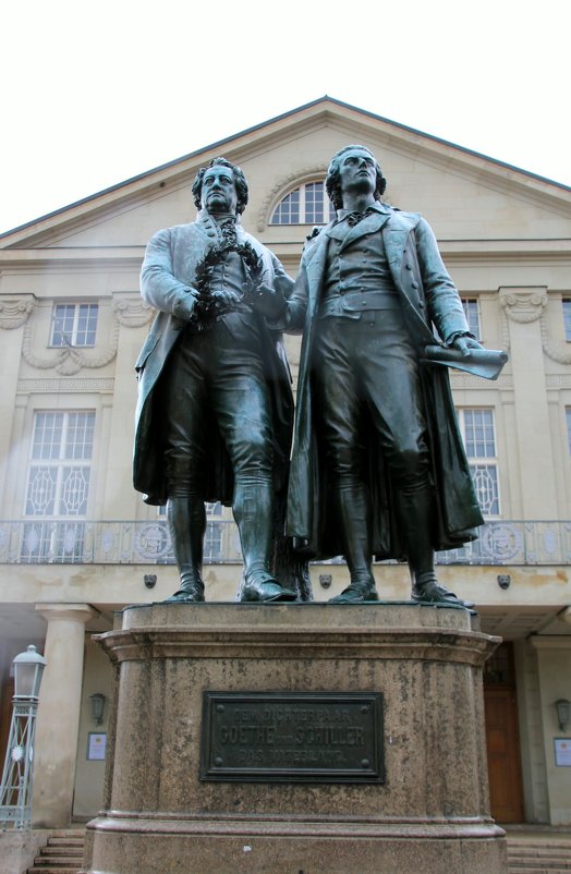 памятник Гёте и Шиллеру - Olga 